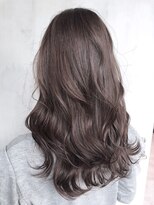 アルバム 銀座(ALBUM GINZA) ナチュラルアッシュローレイヤー_くびれセミディ_ba202902