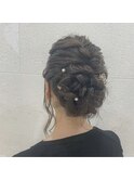 アップスタイル。　　　【芦名沢 晴菜】
