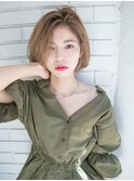 ハイトーンカジュアルボブ