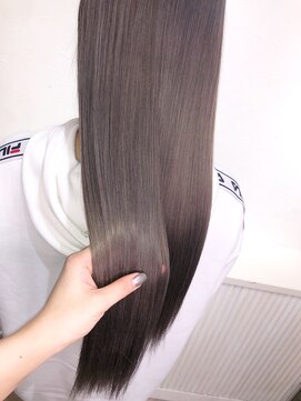 アンク クロス 池袋北口店(ANKHCROSS) 《アンククロス 柴田》透明感のあるグレージュカラー