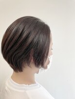 アッシュ 高円寺店(Ash)&nbsp;自然な縮毛矯正＆手ぐしでセットのショートボブ★★