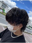 マッシュウルフ色気スパイラル10代20代無造作モード