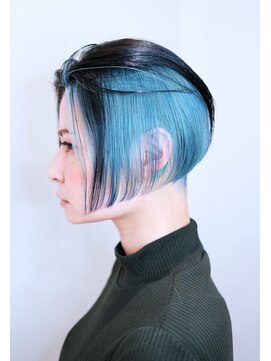 ニル(NiL) インナーカラー ブルー
