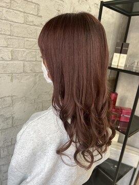 プライズ 池袋店(prize) コーラルピンクなみウェーブダブルカラートリートメント池袋9047