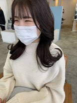 シェノン 武庫之荘(CHAINON)&nbsp;ショコラベージュ/ボブルフ/ベビーバング/カール/くびれヘア