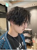 【EIGHT nonoichi】お客様スタイル_デザインパーマ【GINJI】