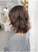 ミディアムエアリーパーマ