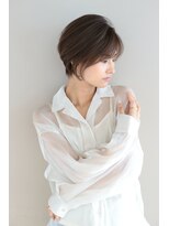 アフロート ギンザ(AFLOAT GINZA)&nbsp;【小鳥居】シルキーベージュ大人可愛いボブショート前上がりボブ