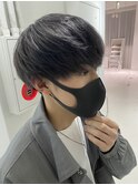 gray × men's mash