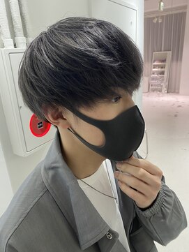 ヴァンシィー(VANCY) gray × men's mash