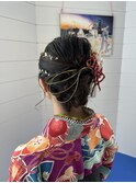 水引きアップアレンジ!