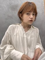 ロンドプロフィール 浦和(Lond profil)&nbsp;前髪カット顔まわり似合わせ外ハネくびれレイヤーミディ