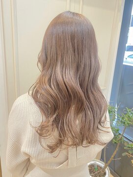 ヴィーヴォ 天六店(VIVO) 【VIVO】ミルクティーベージュ 外国人風カラー ブリーチカラー