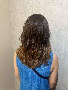 ウィスプ 赤羽店(wisp) 【赤羽】毛先カラー♪