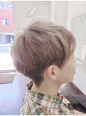 Thankshair  べージュカラー