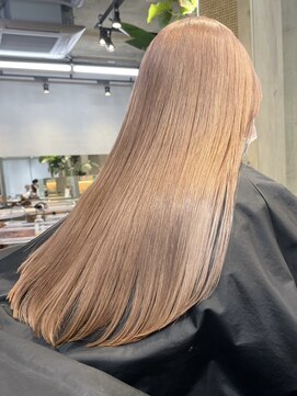 サンクプロジェクト(cinq PROJECT) ダブルカラーインナーカラーミルクティーベージュローライト韓国