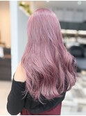ライトピンク ロングスタイル