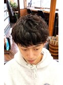 スパイラルパーマ