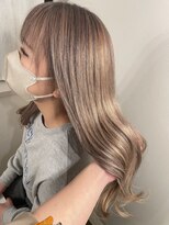 ココルアナ(coco luana)&nbsp;ミルクティーベージュ/韓国/ブリーチ/髪質改善