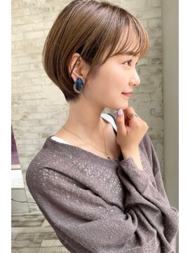 アンバー 池袋(amber) レイヤーボブ/髪質改善/ウェットヘア[池袋駅]