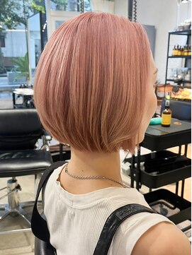 バトン(BATON) ピンクミルクティーベージュ