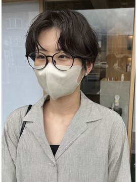 スーリール 西大分店(Sourire) センターパートsourireニュアンスパーマ