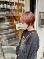 エスト 小倉(est)&nbsp;全頭ブリーチ/ピンクベージュカラー