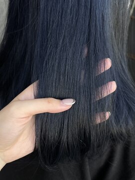 ピケ(pique) ネイビーカラー/ブルージュ/青髪 /暗髪/ネイビーグレー/20代30代