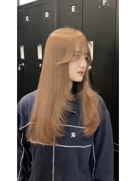 ココモ(KOKOMO) 【 NINA 】ミルクティーベージュ/ワンホンレイヤー