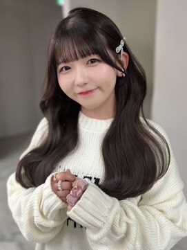 ボタン テンジン(VOTAN tenjin) [votanふうか]グレージュカラー/冬カラー/顔周り/天神韓国ヘア