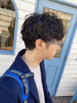 シェノン 赤羽店(CHAINON) 2025年人気メンズヘアマッシュシャドウパーマ刈上げ赤羽美容院