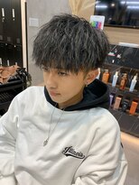 アッドバイケーツー 心斎橋(add by k-two Men's)&nbsp;前下がりマッシュ／ソフトツイスト