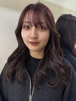 メイカ(MEIKA)&nbsp;”重ためレイヤー×ピンクブラウン” なかもと はな