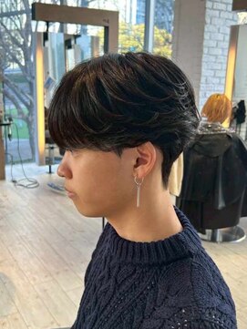 インク サカエ(inq sakae) メンズ/カルマパーマ/マッシュショート