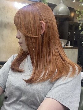 ハーシーバイアポロ 相模大野(HERSHE by apollo) 髪質改善縮毛矯正,レイヤー,縮毛矯正,白髪ぼかしハイライト.白髪