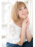 *CUORE松戸*…外国人風カラーの前下がりボブa