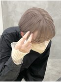 ☆ハイトーンブリーチミルクティーカラーホワイトベージュカラー