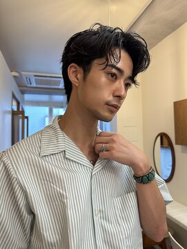 エクテ(ecouter) 大人かっこいいメンズニュアンスパーマ！