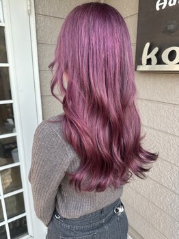 ココミ(kokomi)の写真/季節・トレンドに合わせたカラー提案が魅力☆あなたに合ったカラーで周りと差がつくスタイルを…。