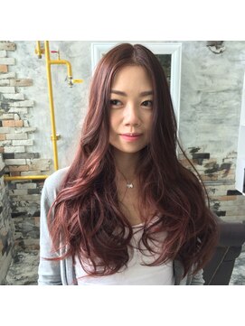 アクロスヘアーデザイン 池袋店(across) ピンクベージュ