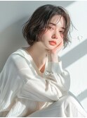 小顔顔周りカット×透明感艶髪カラー×オージュアトリートメント
