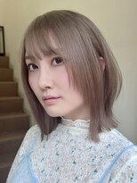 サンク 原宿 表参道(cinq) ミルクティーグレージュヘーゼルベージュオリーブベージュカラー