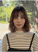 【hito】顔周りレイヤーでボブでも可愛く◎