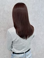 ビームズ トータルビューティー 西中島店(Bee ms Total Beauty)&nbsp;サラツヤロングベージュカラーブリーチしない透明感カラー