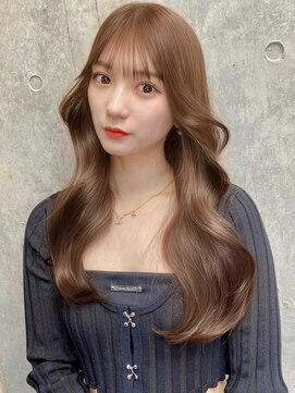 髪質改善　美髪ストレート　艶髪　前髪　韓国レイヤー　縮毛矯正