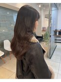ロングレイヤーカット顔周りレイヤー