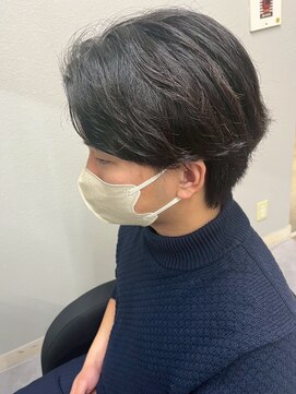 ブラン 池袋(BLANC) シャドウパーマ/フェザーパーマメンズパーマ/ツイストスパイラル