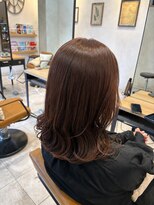 ラボヌールヘアーグレース 門前仲町店(La Bonheur hair grace)&nbsp;レイヤー/髪質改善/ラテグレージュ/グレージュブラウン