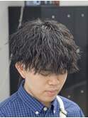 縦落ちパーマシャドウパーマサーフカール