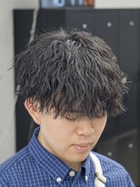 オーバル ジングウマエ(OVARL jingumae)&nbsp;縦落ちパーマシャドウパーマサーフカール